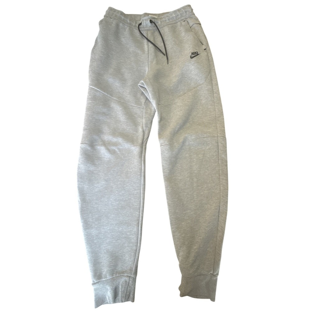 Nike Tech Fleece Jogger Mens Small Heather Gray Active Training CU4495-063 Pant